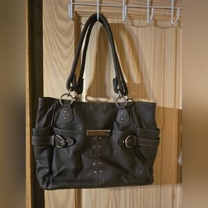 Brown Rosetti shoulder purse